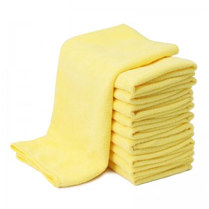 施達 微纖清潔布 黃色 10條裝 30x60cm
